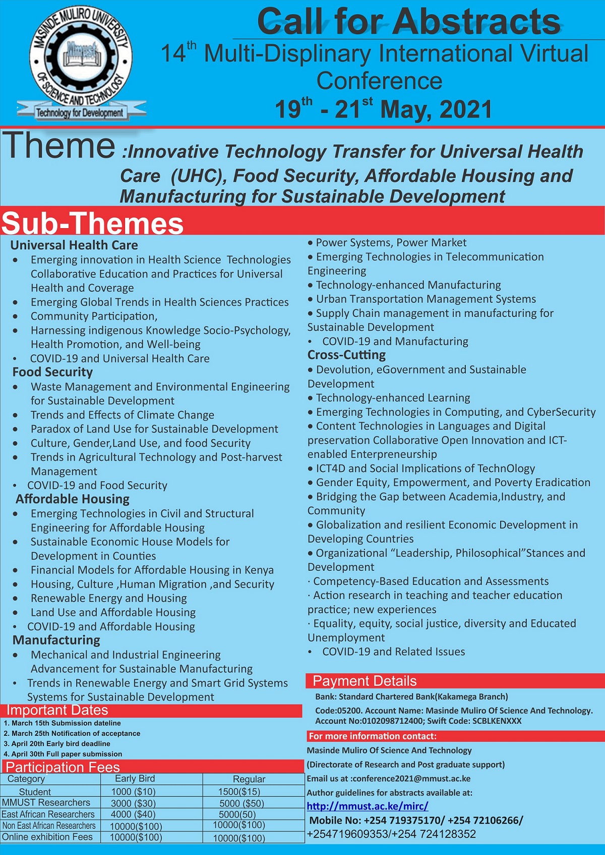 Call for Papers 1