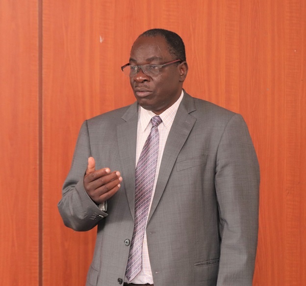 111Vice Chancellor Prof. Solomon Shibairo addressing the workshop participants
