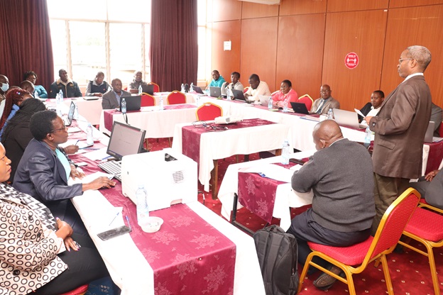 11Vice Chancellor Prof. Solomon Shibairo addressing the workshop participants
